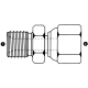 Steel Adapter, 1/4-19 Male BSPP (British Parallel) To 1/4-19 Female BSPP (British Parallel) Swivel, Straight