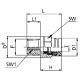 Brass Push Tube Fitting, 0.50 Inch Tube OD To 3/8 NPTF Male, Straight