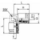 Brass Push Tube Fitting, 0.38 Inch Tube OD Union Elbow