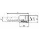 Brass Push Tube Fitting,  Inch Tube OD Reducer