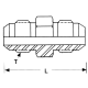 Stainless Steel Adapter, 7/8-14 Male JIC 37 deg Flare To 7/8-14 Male JIC 37 deg Flare, Straight