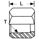 Stainless Steel Tube Fitting, 0.19 Inch Tube OD,  Female JIC 37 deg Flare Nut