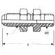 Stainless Steel Adapter, 1/4-18 Male NPT To 7/16-20 Male JIC 37 deg Flare, Straight Bulkhead