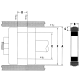Style 2700 Polyurethane Piston Seal, 5.00 Inch Bore Diameter, 4.44 Inch Groove Diameter,  Inch Groove Width