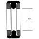 Rod T-Seal, 2.25 Inch Bore,  O-Ring Groove