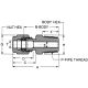 Stainless Steel Duolok Tube Fitting, 0.25 Inch Tube OD To 1/4-18 Male NPT, Straight
