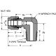 Stainless Steel Duolok Tube Fitting, 0.38 Inch Tube OD To 3/8-18 Male NPT, 90 deg Elbow