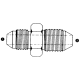 Steel Adapter, 7/16-20 Male JIC 37 deg Flare To 1/4-19 Male JIS 30 deg Flare Seat (BSPP Thread), Straight