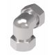 Steel Adapter, 1/8-27 Female NPT To 1/8-27 Female NPT, 90 deg Elbow