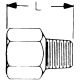Brass Adapter, 1/2-14 Female NPT To 1/2-14 Male NPT, Straight