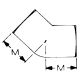 Brass Adapter, 1/8-27 Female NPT To 1/8-27 Female NPT, 45 deg Elbow