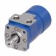 H Series Geroter Motor, 14.10 cu in/rev, 4 Bolt Mounting Flange, 1 in. Straight Keyed Shaft, 1/2 NPT Ports, Compact yet powerful|Extended bearing life|Increased shaft seal