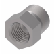 Blue Anodized Aluminum Adapter (AN 912), 3/8 Inch Male NPT To 1/4 Inch Female NPT, Bushing