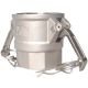 Stainless Steel Cam & Groove Coupler, Female Half, 3 Inch Female NPT