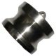 Stainless Steel Cam & Groove Adapter, 1-1/2 Inch Dust Plug