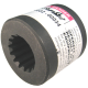Precision Splined Hub, 14 Tooth SAE C, 12/24 DP,  30° PA, 1-1/4 O.D. Spline, 2.25 Inch OD, 2.00 Inch Long