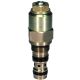 1CE30 Series Counterbalance Cartridge Valve, 1740-5075 PSI (Factory Setting At 3045.00), Screw with Locknut Adjustment, 2.5:1 Pilot Ratio