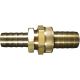 Heavy Duty Forged Brass Garden Hose Set, 3/4-11-1/2 NPSH Thread, 0.50 Inch Hose Barb