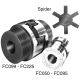 Hi-Q Coupling Half, 0.75 Inch Bore, 3/16 Inch Key