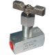 Steel Barstock Inline Needle Valve,  Ports, Up To 10000 PSI