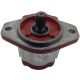 2.5PB Series Aluminum Gear Pump, 1.53 cu in/rev, 2-Bolt SAE B Mounting Flange, 7/8 13T Splined SAE B Shaft, SAE -16 Side Inlet, SAE -12 Side Outlet, CW Rotation