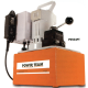 PE55 Series Single-Phase 2-Speed Pump,  Motor, Remote On-Off Motor Control (220VAC), 10 ft,  Valve, Pump on, manually shift valve to extend or retract, manually shift valve to hold