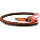 Dual-Line Non-Conductive Hydraulic Hose Assembly, 0.25 Inch ID Hose, 50 ft Foot Length, 3/8 NPTF Fittings, Plastic Guard, Up To 10000.00 PSI