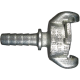 Cast Steel Universal Air Hose Coupling, 1/2 Inch ID Hose Barb