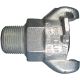 Cast Steel Universal Air Hose Coupling, 1 Inch Male NPT