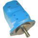 35M Series Vane Motor, 115 Ring Size, 14 Tooth SAE C Splined Shaft, Outlet Port Connections In-line (C)