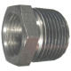 Malleable Iron Pipe Fitting, 1/2 x 1/8 Inch Hex Bushing