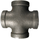 Malleable Iron Pipe Fitting, 1 Inch Cross