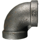 Malleable Iron Pipe Fitting, 1/8 Inch 90 deg Elbow