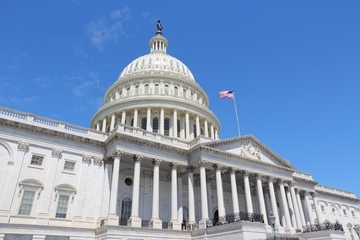 U.S. Capitol building representing the government sector supported by Hydraulic Supply Company