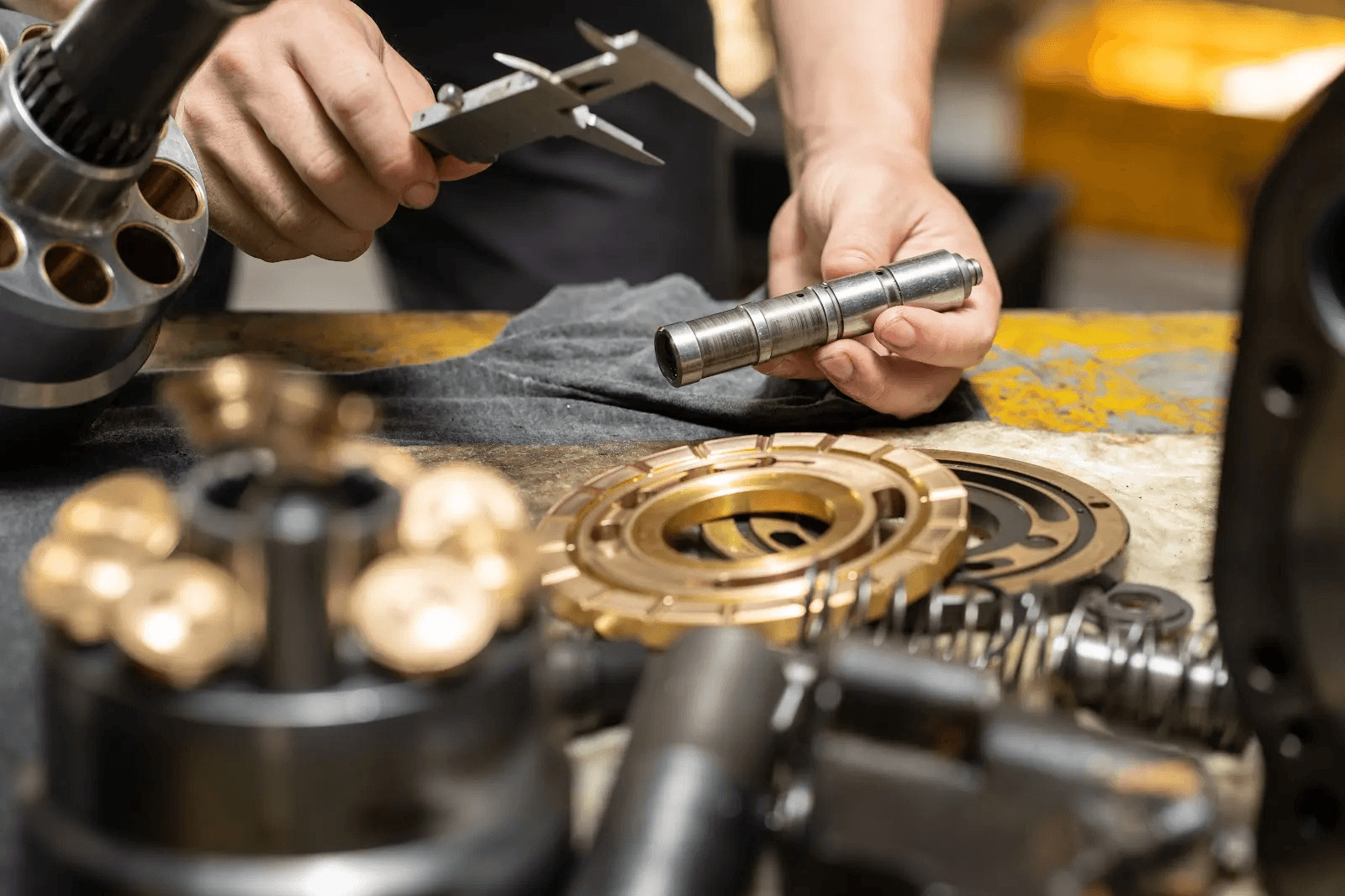 Hydraulic parts repair